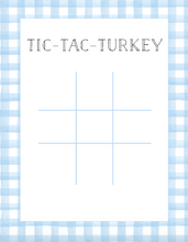 Load image into Gallery viewer, Blue Thanksgiving Kid's Table Activities