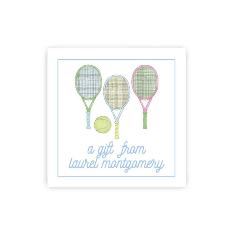 Tennis Gift Tags / Stickers