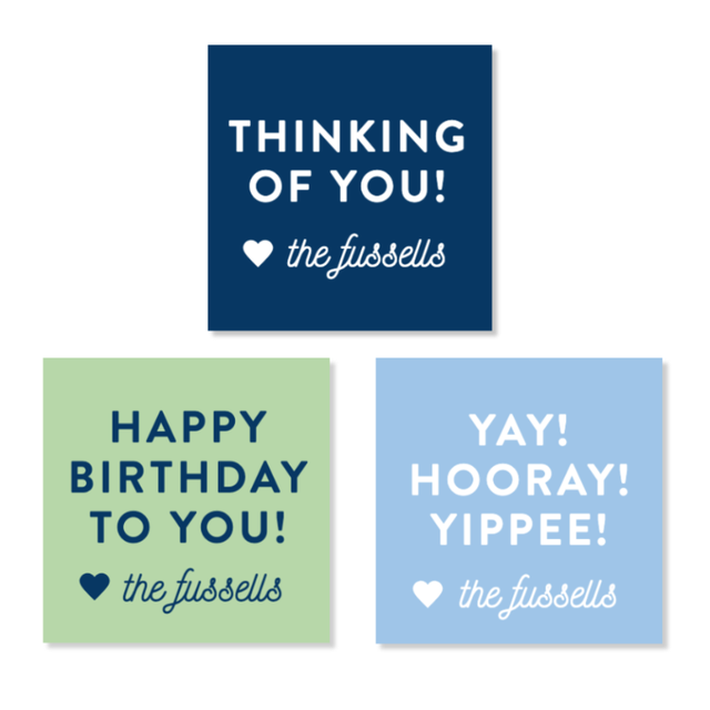 Emergency Gift Tags / Stickers