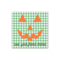 Green Gingham Jack Gift Tags / Stickers