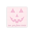 Pink Gingham Jack Gift Tags / Stickers