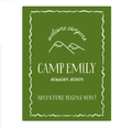 Camp Party Sign / Poster