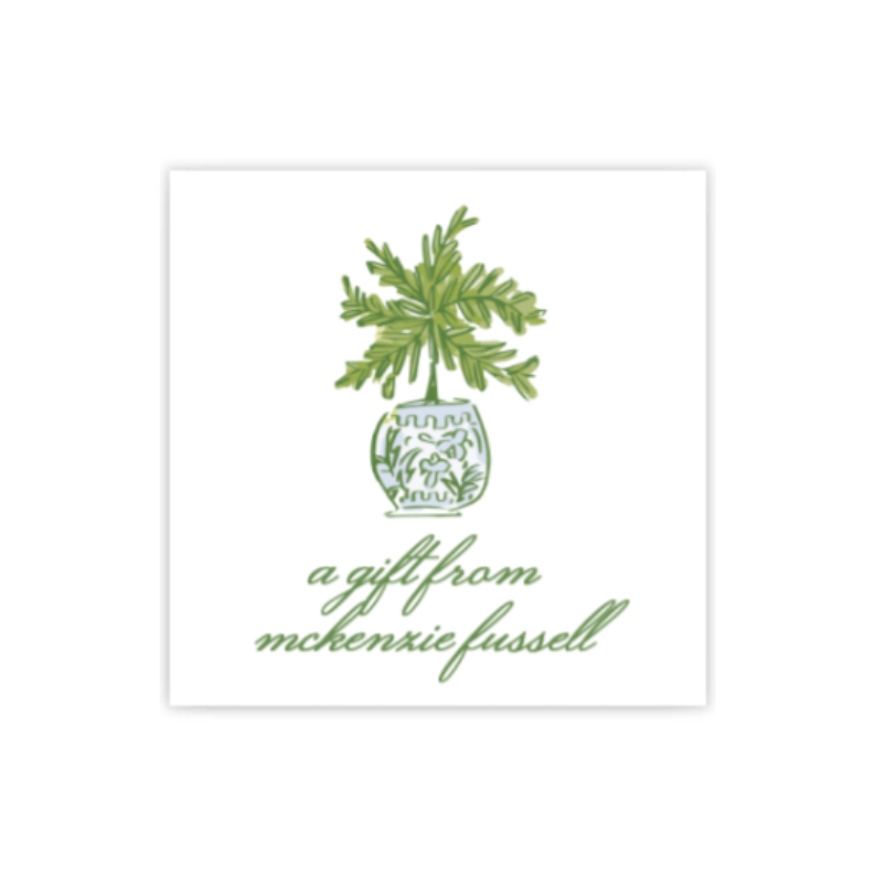 Potted Plant Gift Tags / Stickers