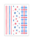 Red, White & Blue Paper Chain