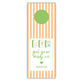 Mahjong Wine Tag