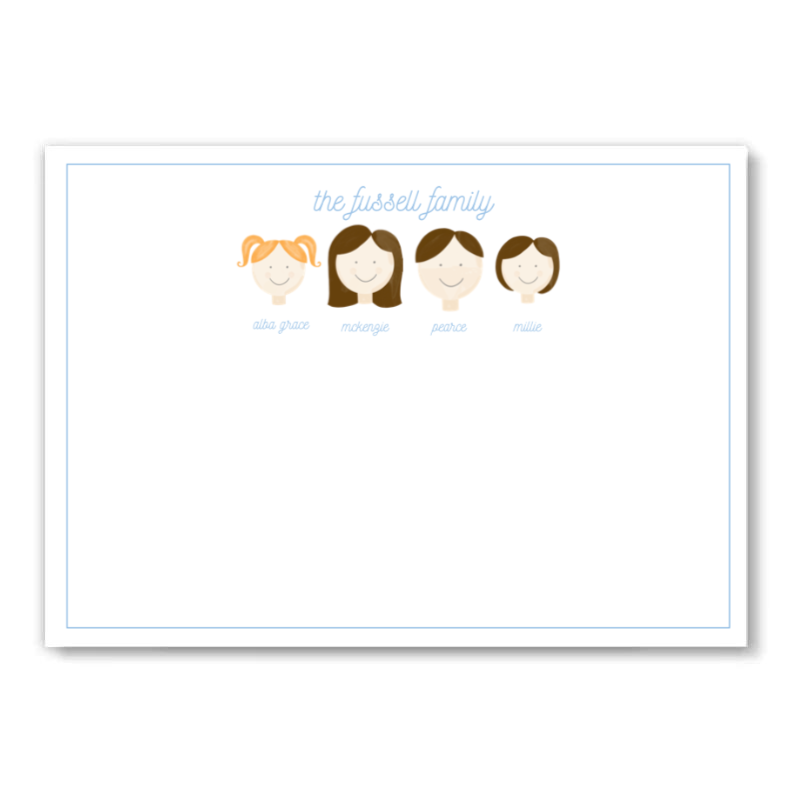 Family Notecard