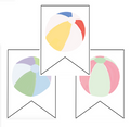 Beach Balls Banner