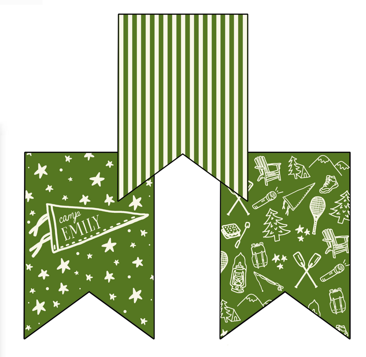 Camp Party Banner