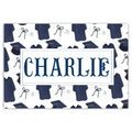 Navy Grad Placemat