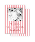 Red Stripe Christmas Card