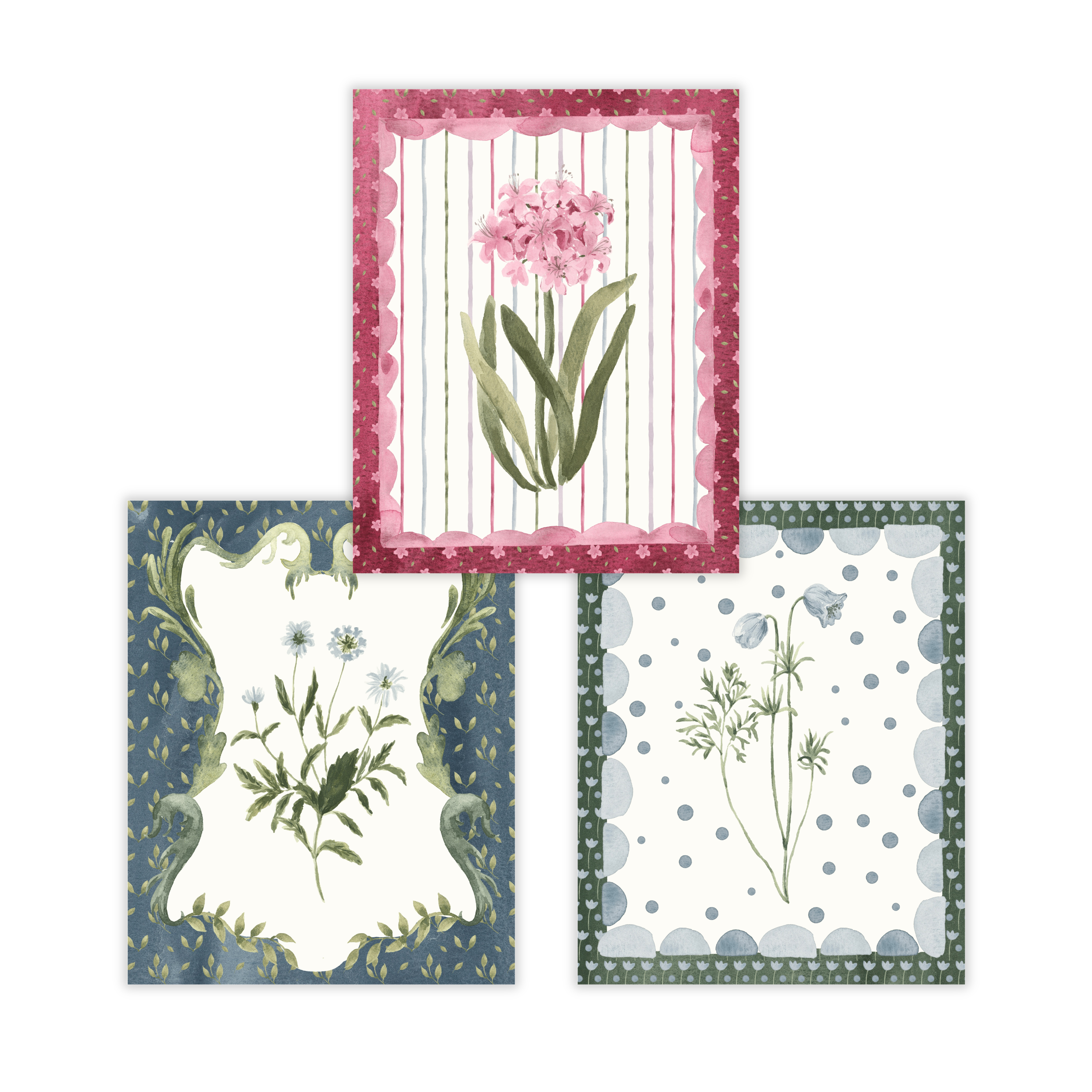Whimsy Garden Botanical Patterns Art Gallery