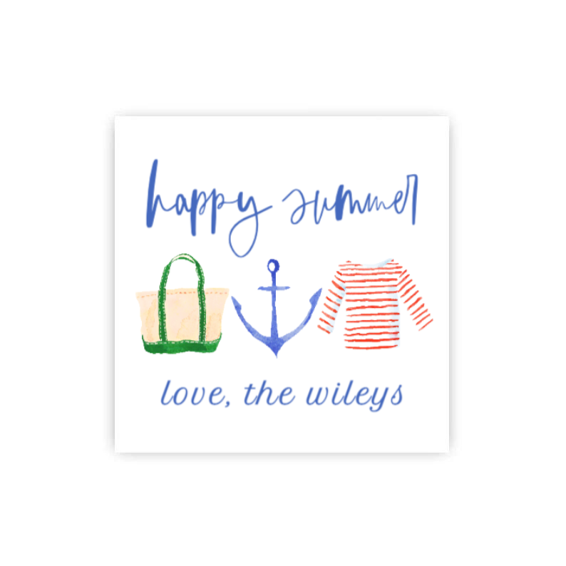 East Coast Gift Tags / Stickers