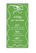 Bow Squiggle Menu