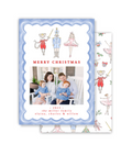 Nutcracker Whimsy Christmas Card