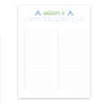 Camp Packing List