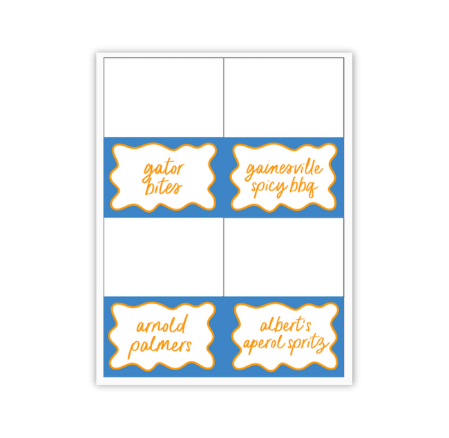 Gameday Placecards