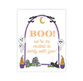 Spooky Party Sign