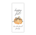 Classic Pumpkin Gift Tags
