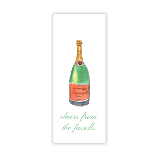 Classic Champagne Gift Tags
