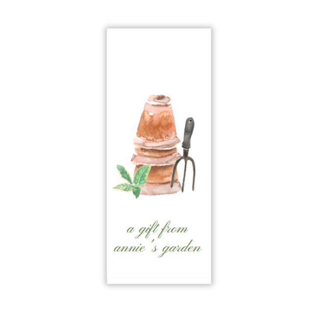 Classic Gardening Gift Tags