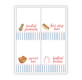 Baseball Placecards / Buffet Labels