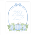 Blue Pumpkin Patch Party Sign