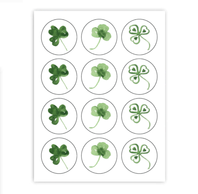 Little Luck Cupcake Toppers