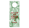 Green Marble Wine Tag