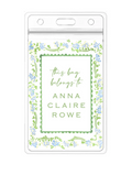 Green Fields Bag Tag