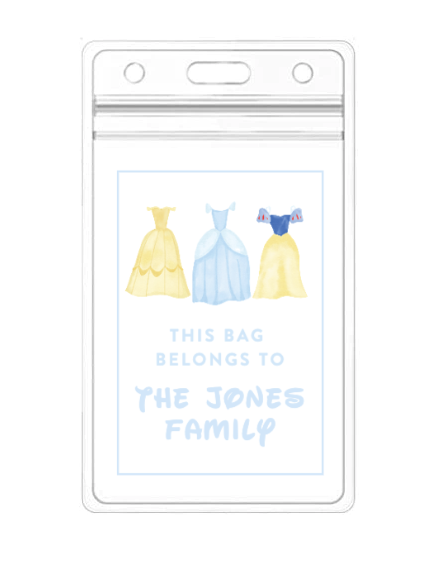 Princess Bag Tag