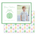 Whimsical Ornament Horizontal Christmas Card