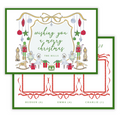 Traditional Nutcracker Christmas Card