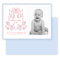 Baby Boy Christmas Card