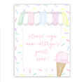 Pastel Ice Cream Sign