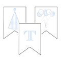 Classic Blue Party Banner