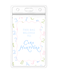 Pastel Learning Fun Bag Tag