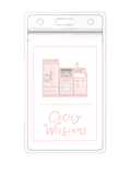 Pink Play Kitchen Bag Tag