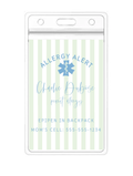 Children's Allergy Bag Tag