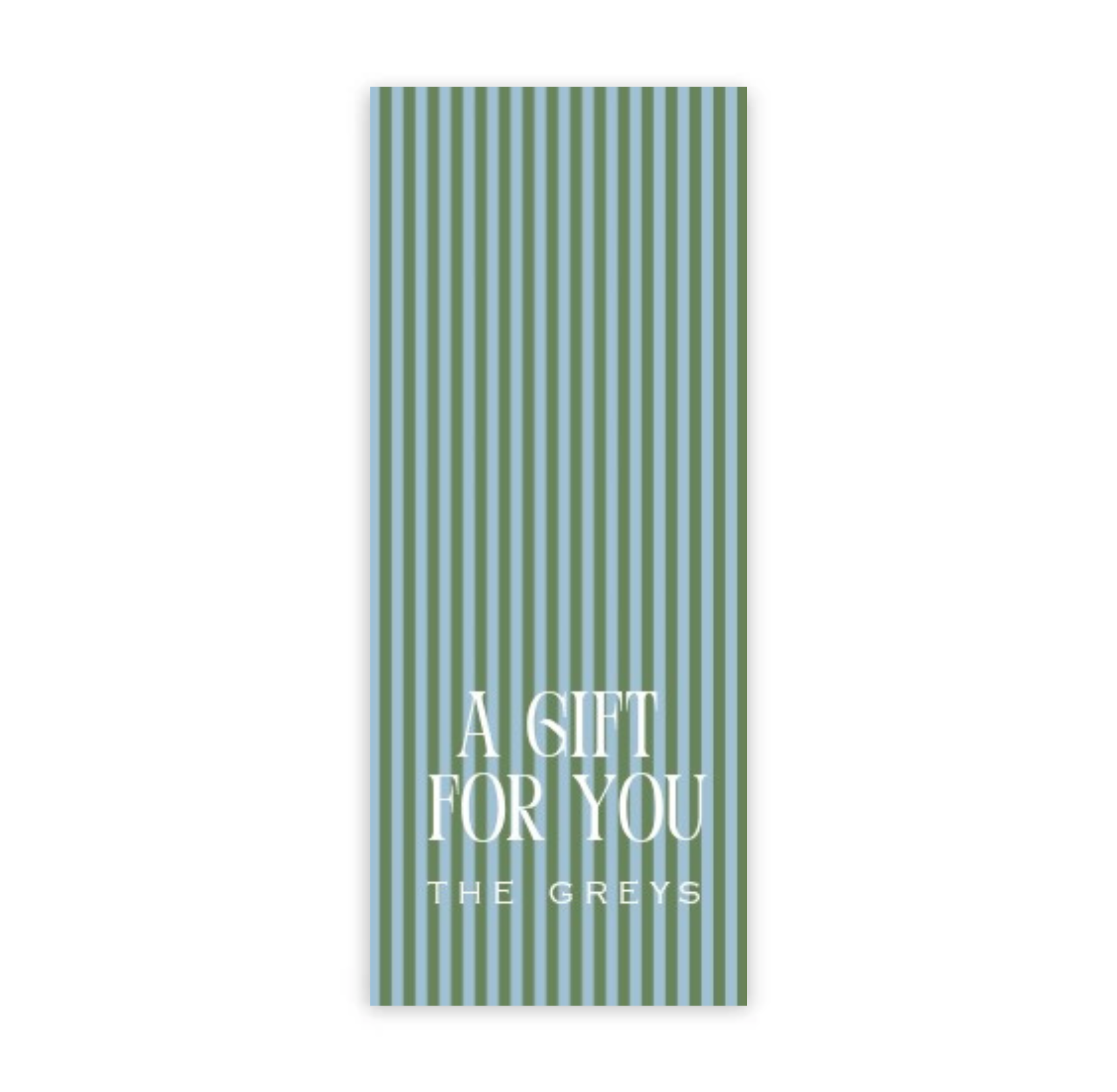Green Meets Blue Gift Tags