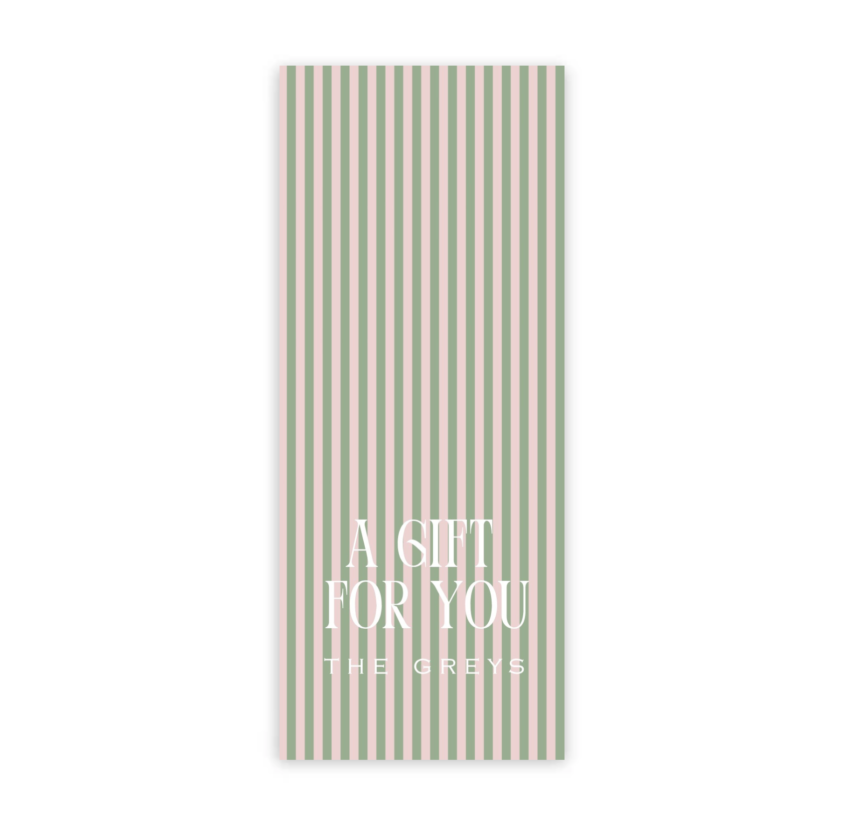 Pink Meets Green Gift Tags