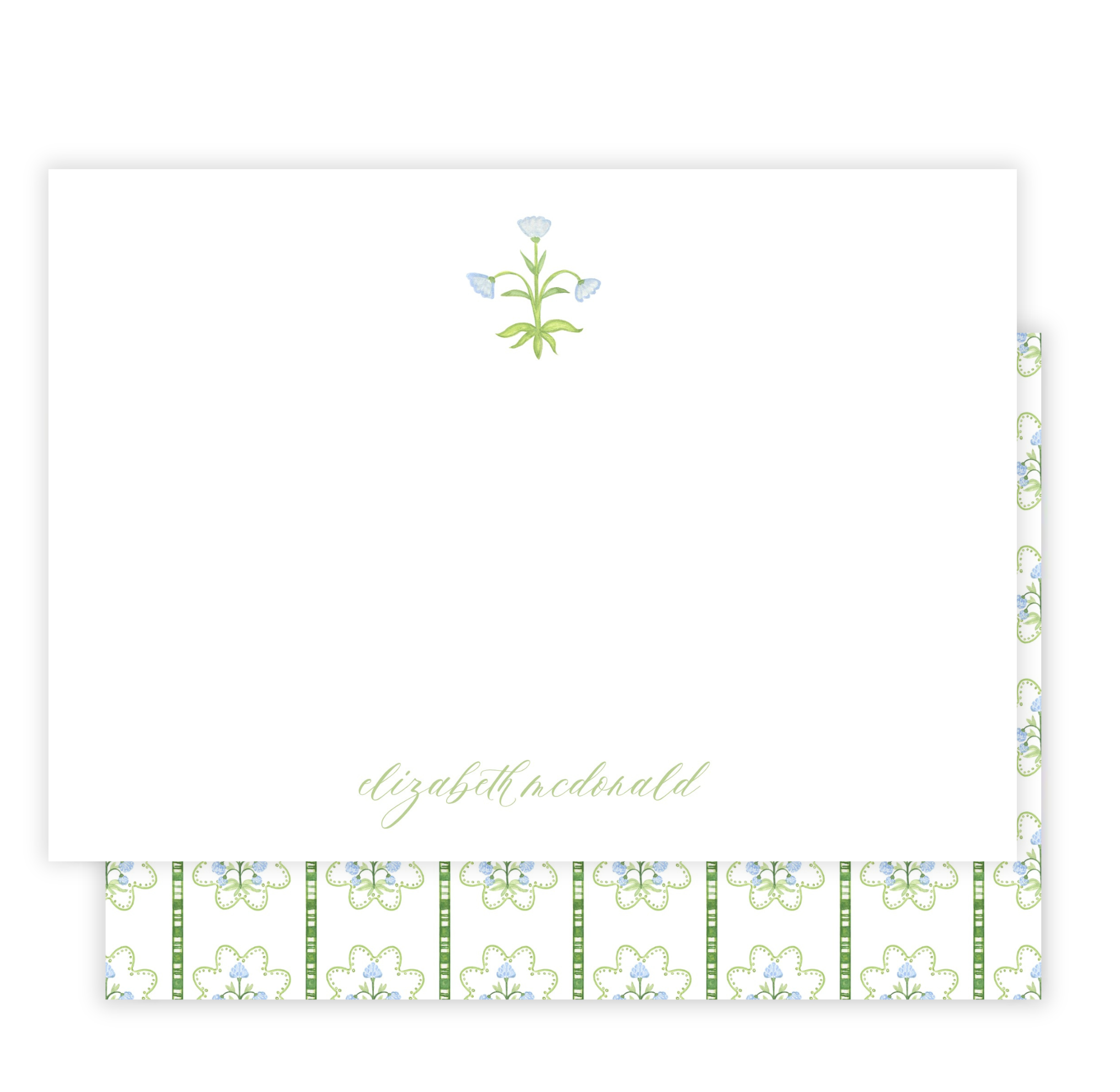 Cornflower Notecard