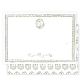 Floral Frame Notecard