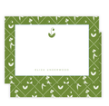 Green Garden Notecard