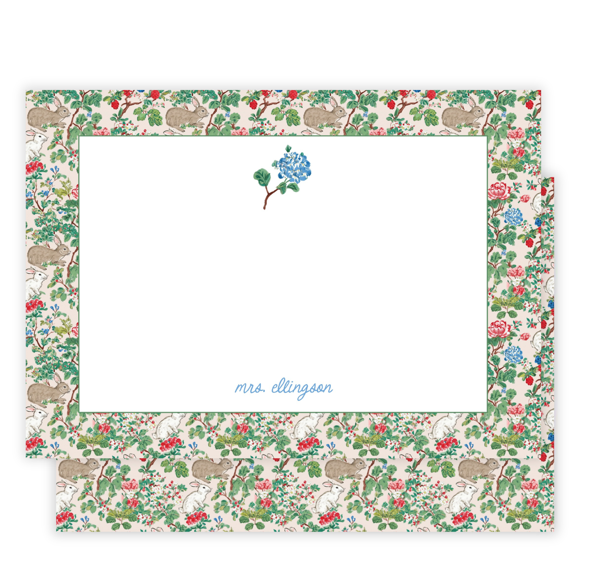 Spring Chintz Notecard