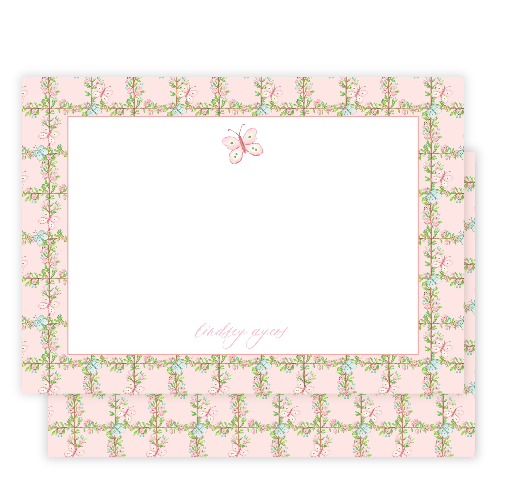 Butterfly Garden Notecard