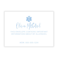 Children's Allergy Envelope