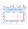 Blue Star Weekly Deskpad