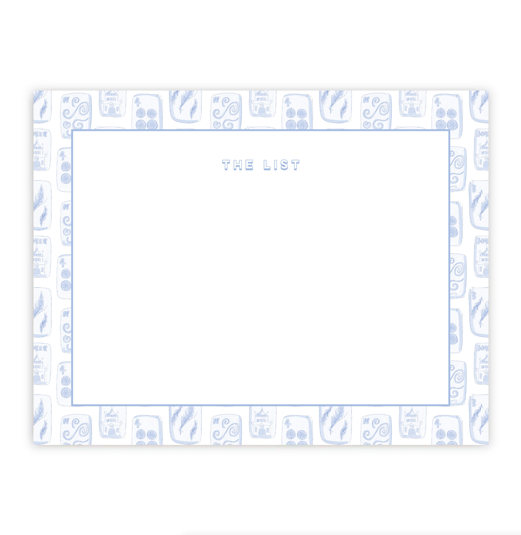 Mahjong Blues Deskpad