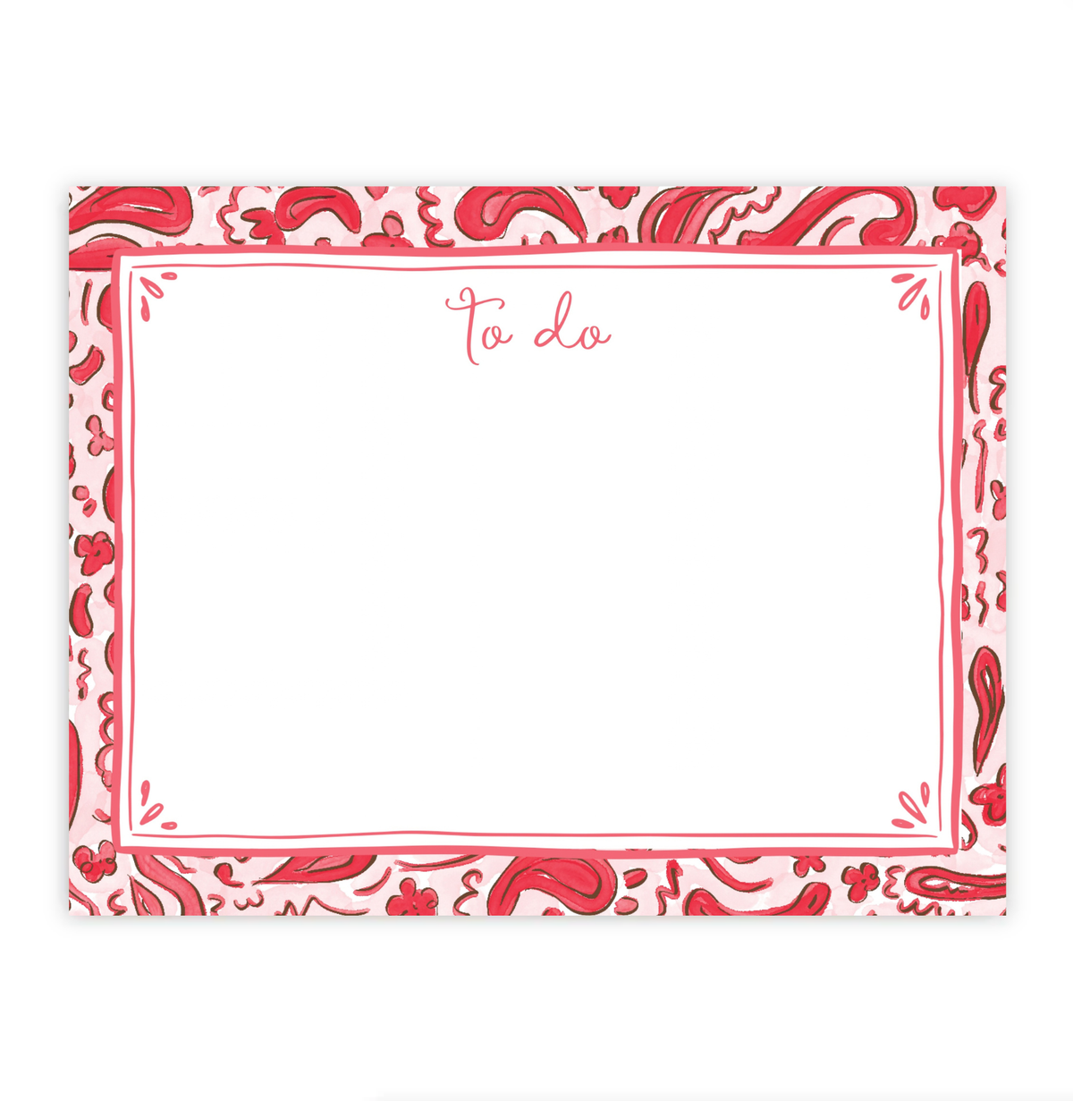 Pretty Paisley Deskpad