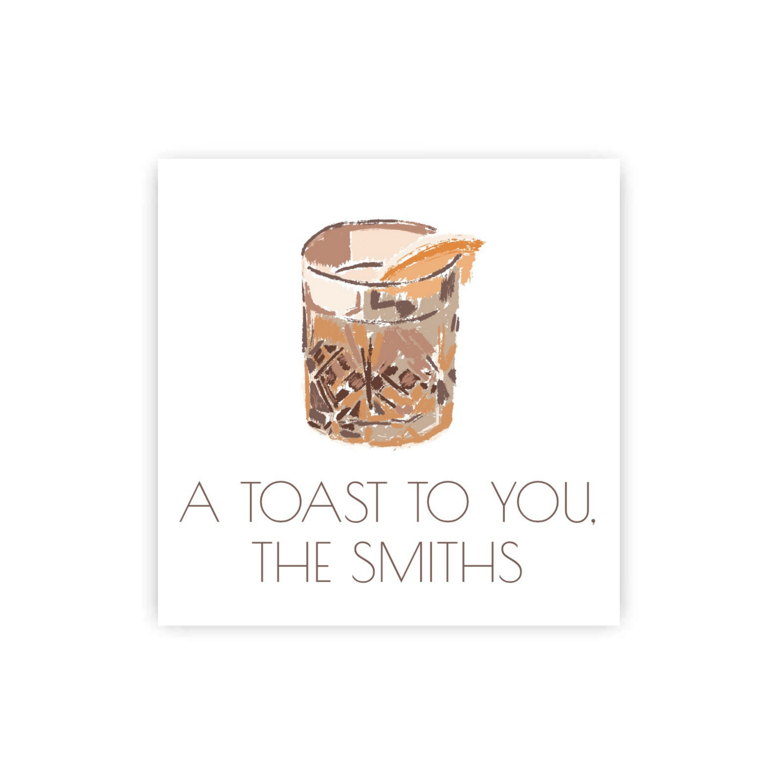 Bourbon Gift Tags Gift Tags / Stickers